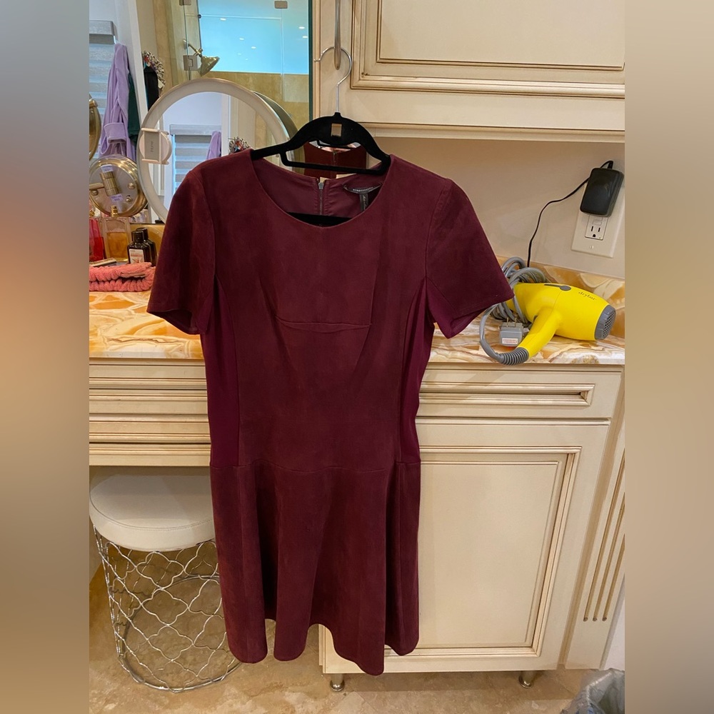 BCBG Maxazria Maroon Dress